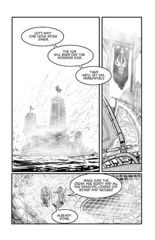 Illustration for article titled See The Alternate Opening Of How To Train Your Dragon 2 In Comic Form